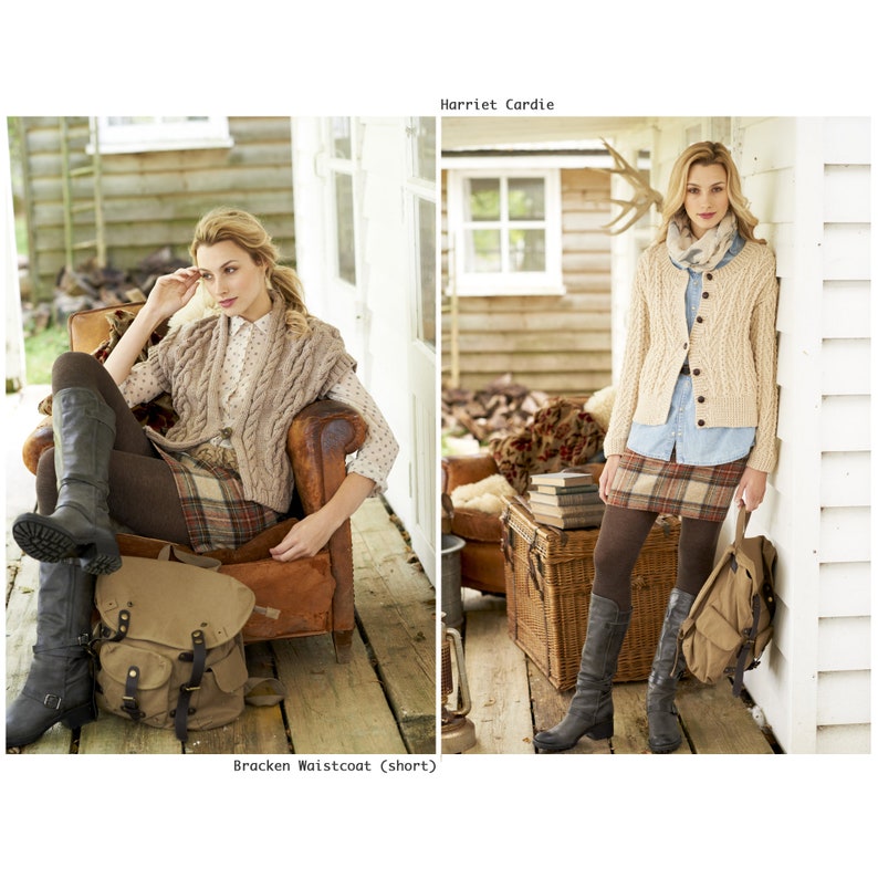 Aran Book 1. Knitting Pattern Book With 32 Knits for Men Etsy