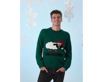 funny christmas jumper knitting patterns