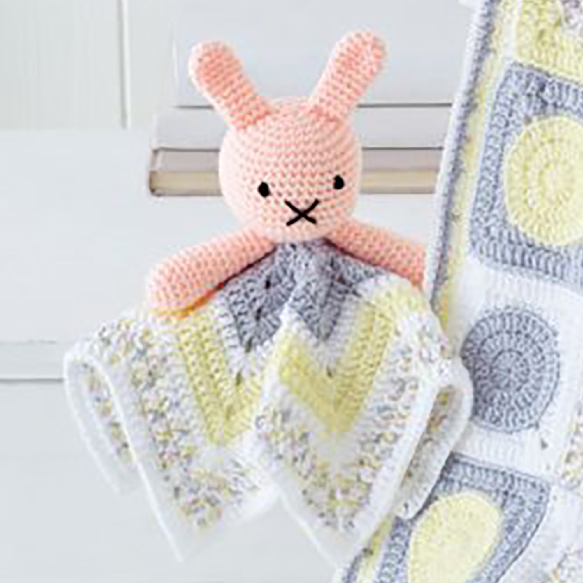 Crochet Pattern Baby Blanket and Comforter Toy Crocheted in Etsy