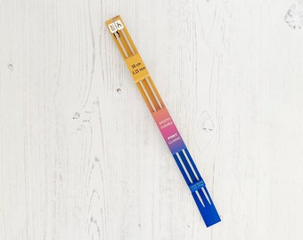 Pony 3.25mm Aluminum Knitting Needles: 30cm Single Pointed Pins
