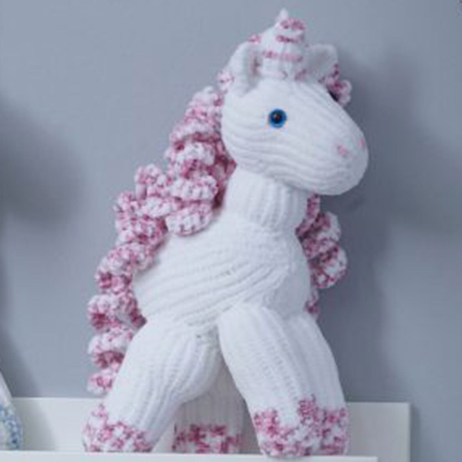 Knitting Pattern Unicorn Toy and Cushion. Toy and Cushion Etsy UK
