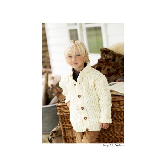 Aran Book 1. Knitting Pattern Book With 