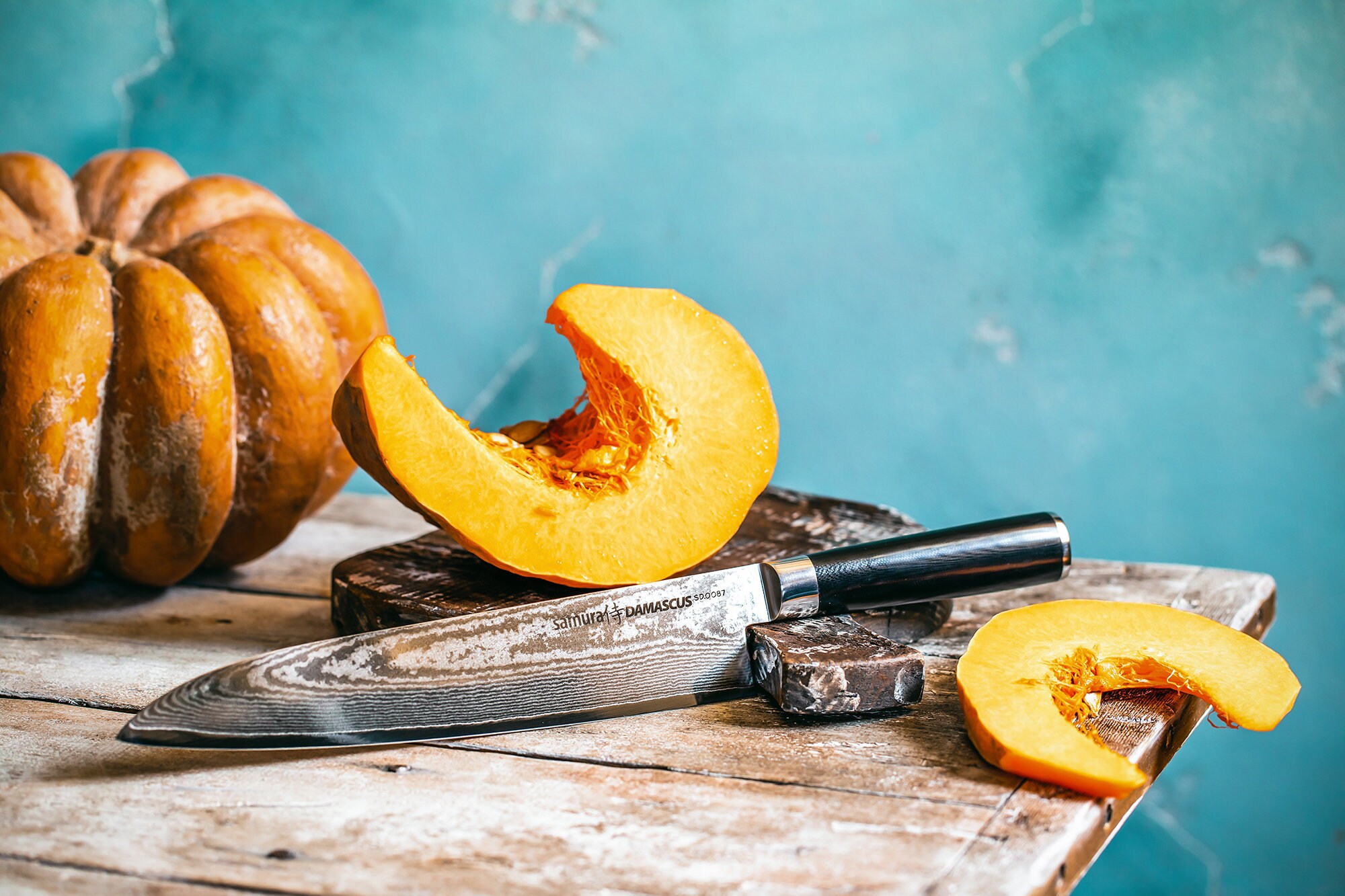 Couteau Grand Chef Samura Damascus, 240mm