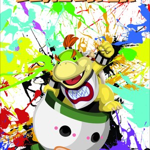 Custom Super Mario Bowser Jr License Plate By Mdk Art - Artistshot