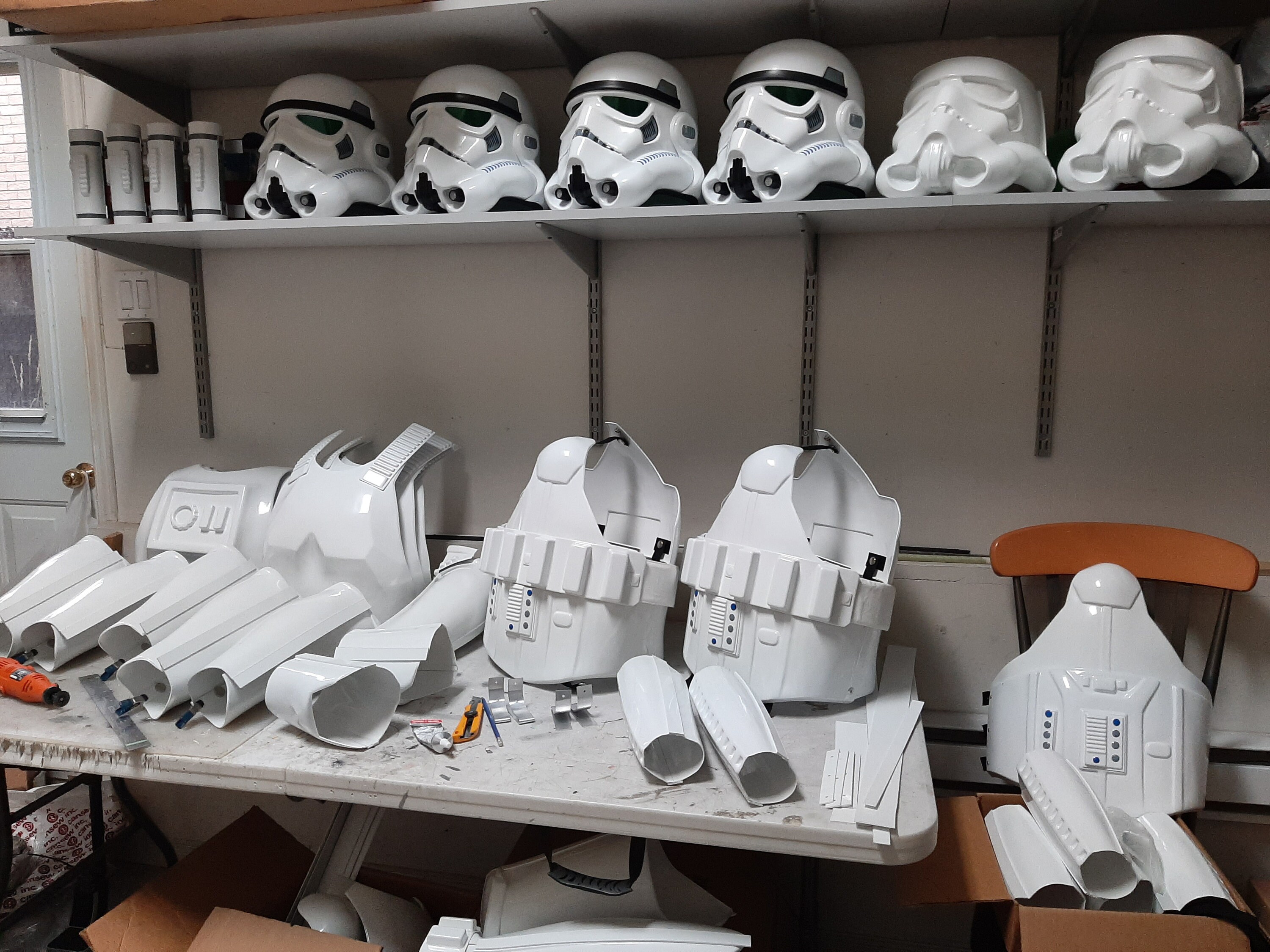 STORMTROOPER ARMOR kit fully trimmed AP 501st approved Etsy
