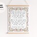 Hand-lettered Garden Prayer Print Digital Download Bright Florals ...