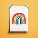 Playful Rainbow Vertical Print Digital Download Printable - Etsy