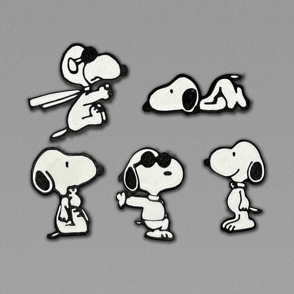 Snoopy Croc Charms Jibbitz Etsy