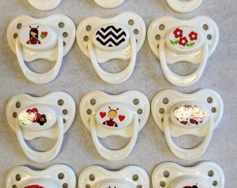 Magnetic Pacifier For Dolls 1pc (My Ladybug )Design