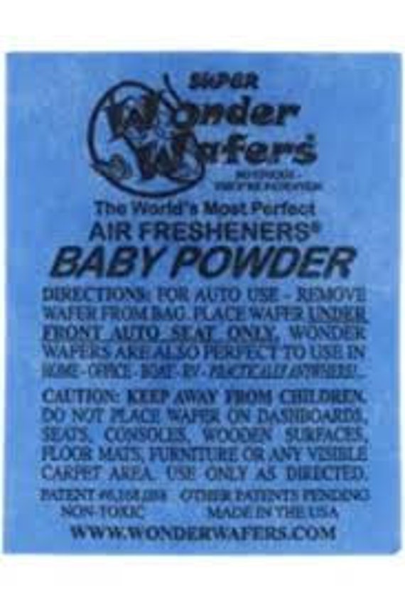 Baby Powder scented wafer Etsy
