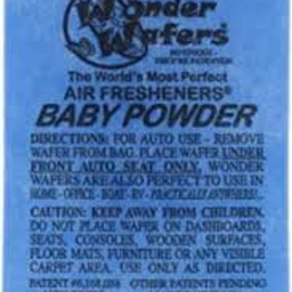 Baby Powder scented wafer