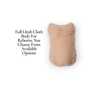 Full Limb Cloth Bodies for Reborning