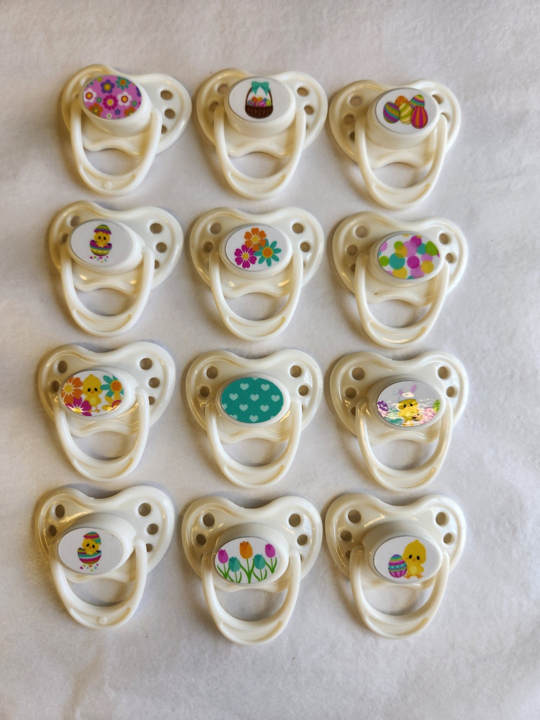 Porcelain Pacifiers Magnetic Pacifier for Dolls 1pc (chicky Easter)design - Etsy