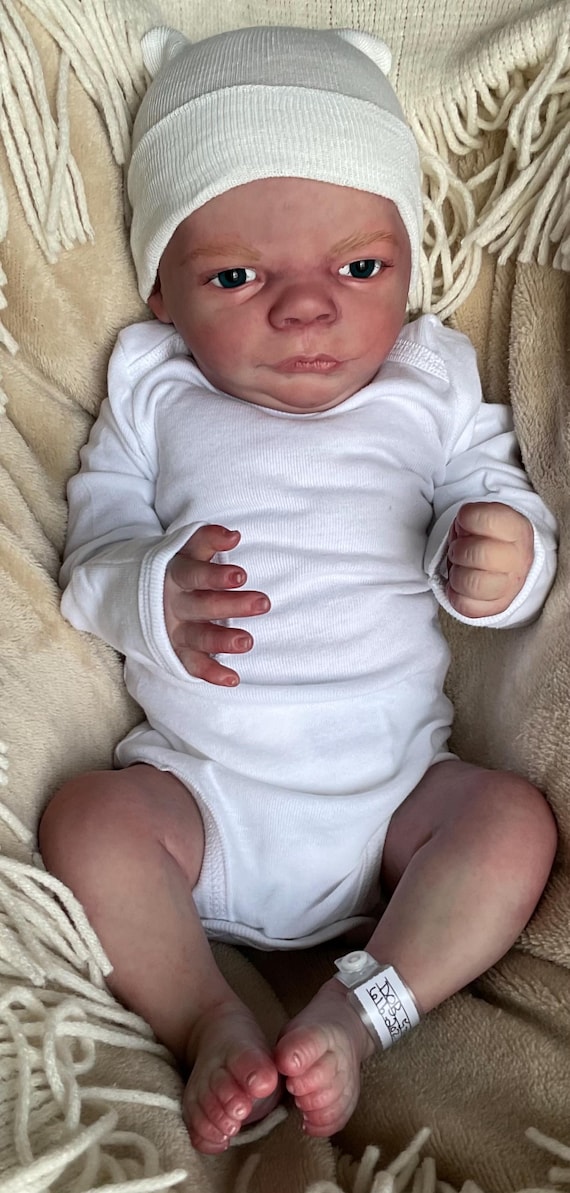 Realborn Charles Awake - Etsy Israel リボーンドール ベビー