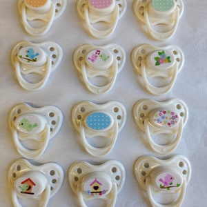 Porcelain Pacifiers Magnetic Pacifier for Dolls 1pc (sweet Little Bird )design - Etsy