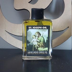 LuckyMojoCurioCo &quot;St Joseph Oil&quot; Anointing / Conjure Oil #Great Deal #LuckyMojoCurioCo #LuckyMojo #EffectiveOils #HoodooOils