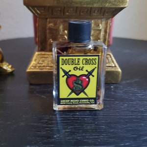 LuckyMojoCurioCo &quot;Double Cross Oil&quot; Anointing / Conjure Oil #Great Deal #LuckyMojoCurioCo #LuckyMojo #EffectiveOils #BlackMagick