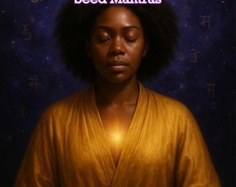 Awakening Through Sound – Beginner Seed Mantra Guide | Spiritual Chanting | Chakra Mantras | Digital Book