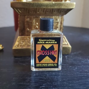 LuckyMojoCurioCo "Crossing Oil" Anointing / Conjure Oil #Great Deal #LuckyMojoCurioCo #LuckyMojo #EffectiveOils #BlackMagick