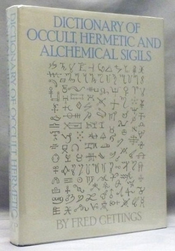 Dictionary of Occult Hermetic & Alchemical Sigils by Fred Etsy UK