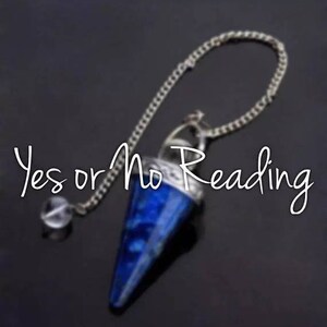Posez une question par oui ou par non (1 question) et 1 tirage de tarot #PsychicReadings #People1stMetaPhysics #PendulumReadings #EnergyReadings
