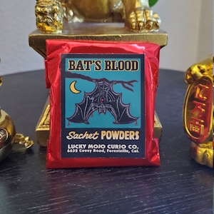 LuckyMojoCurioCo &quot;Bat&#39;s Blood&quot; Sachet Powder #Great Deal #LuckyMojoCurioCo #LuckyMojo #SachetPowders #AirMagick