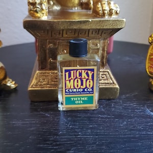 LuckyMojoCurioCo &quot;Thyme Oil&quot; Anointing / Conjure Oil #Great Deal #LuckyMojoCurioCo #LuckyMojo #EffectiveOils #LoveMagick