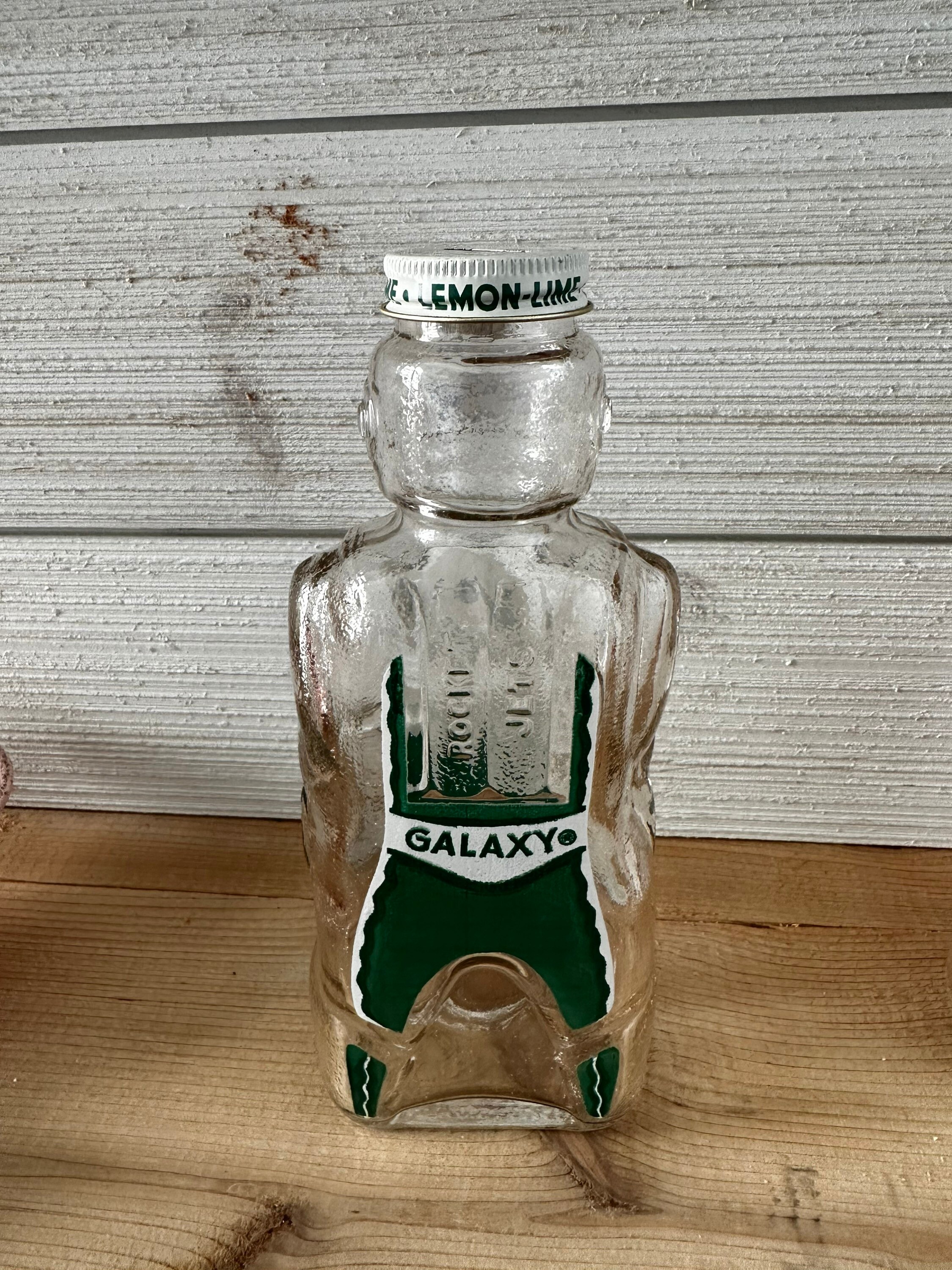 Galaxy Spaceman Green Syrup Bottle - Etsy