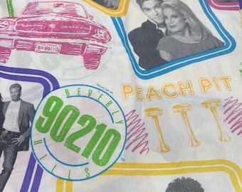 Vintage 90210 Fitted Sheet