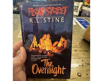 RL Stine Fear Street The Overnight Vintage YA Horror Book 3 Series 90s Original