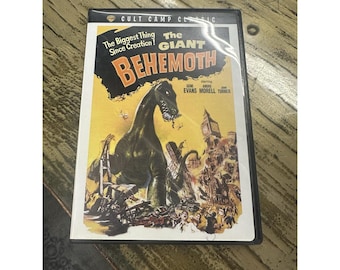 El Behemot Gigante (1959) DVD Clásico de culto de campamento Película de monstruos Kaiju Warner Bros.