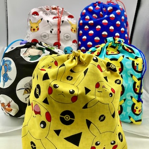 PIKACHU GAMING DRAWSTRING Bags