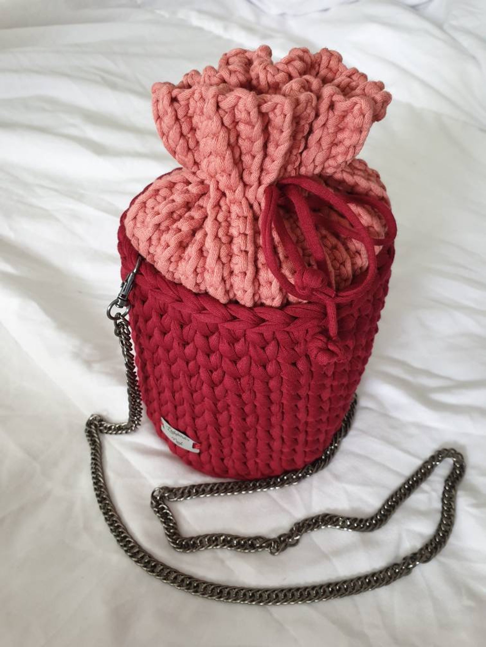 Crossbody Purse Crochet Bag Etsy