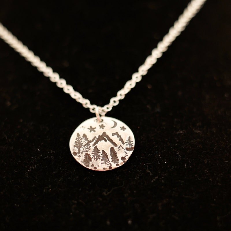 Night Sky Pendant Necklace