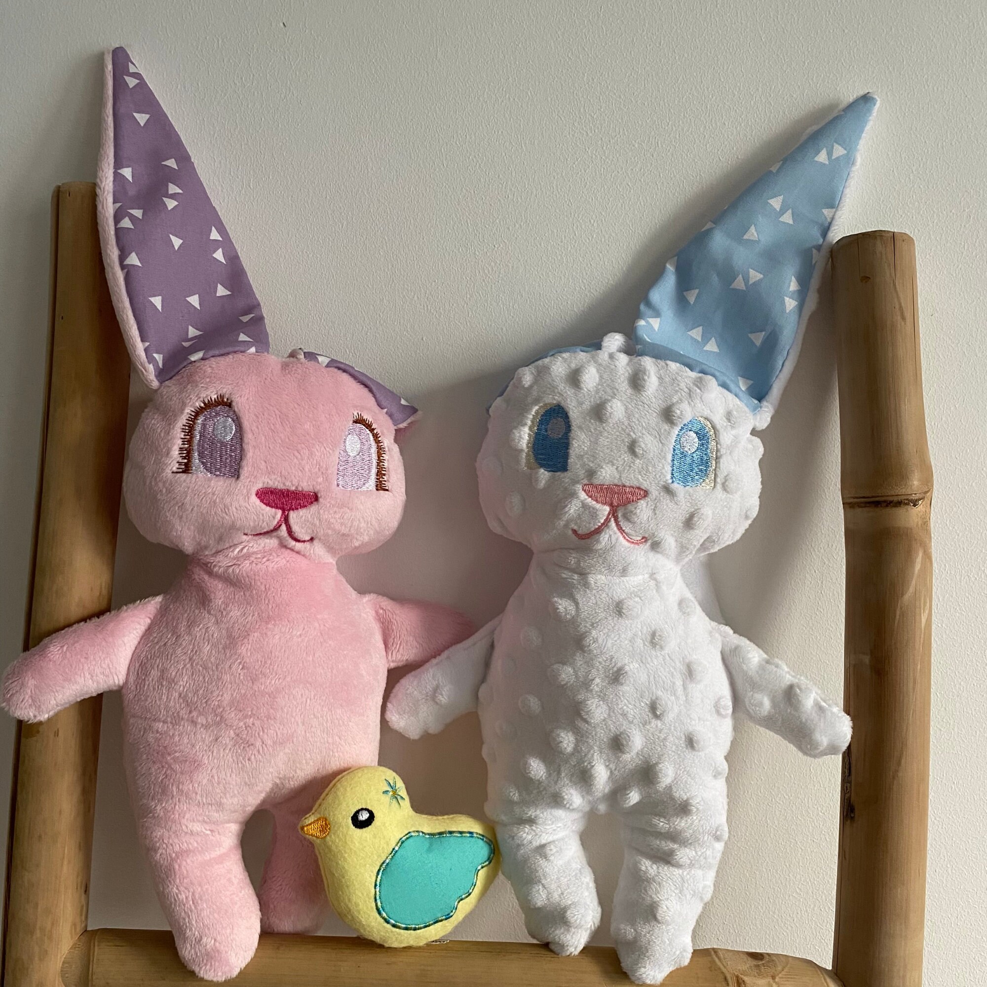 ITH in the Hoop Bunny Stuffie,machine Embroidery Design Pattern, Plush ...