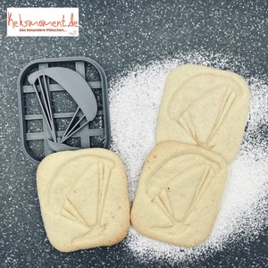 Paraglider cookie cutter / cookie stamp