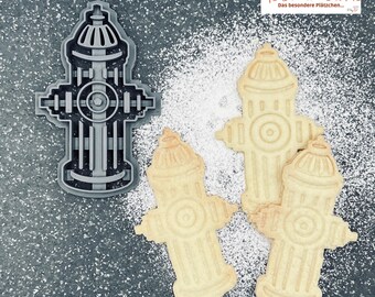 Fire Hydrant Cookie Cutter / Cookie Stamp