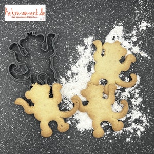 Monkey cookie cutter / cookie stamp