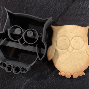 Owl cookie cutter / cookie stamp