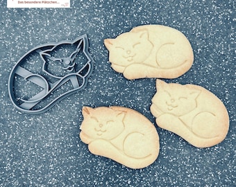 Cat &quot;Susi&quot; cookie cutter / cookie stamp