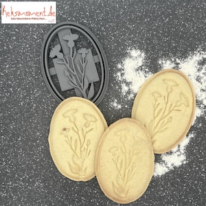Marigold Cookie Cutter / Cookie Stamp