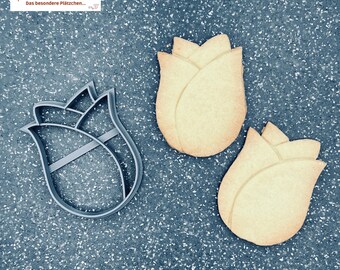 Tulip cookie cutter / cookie stamp