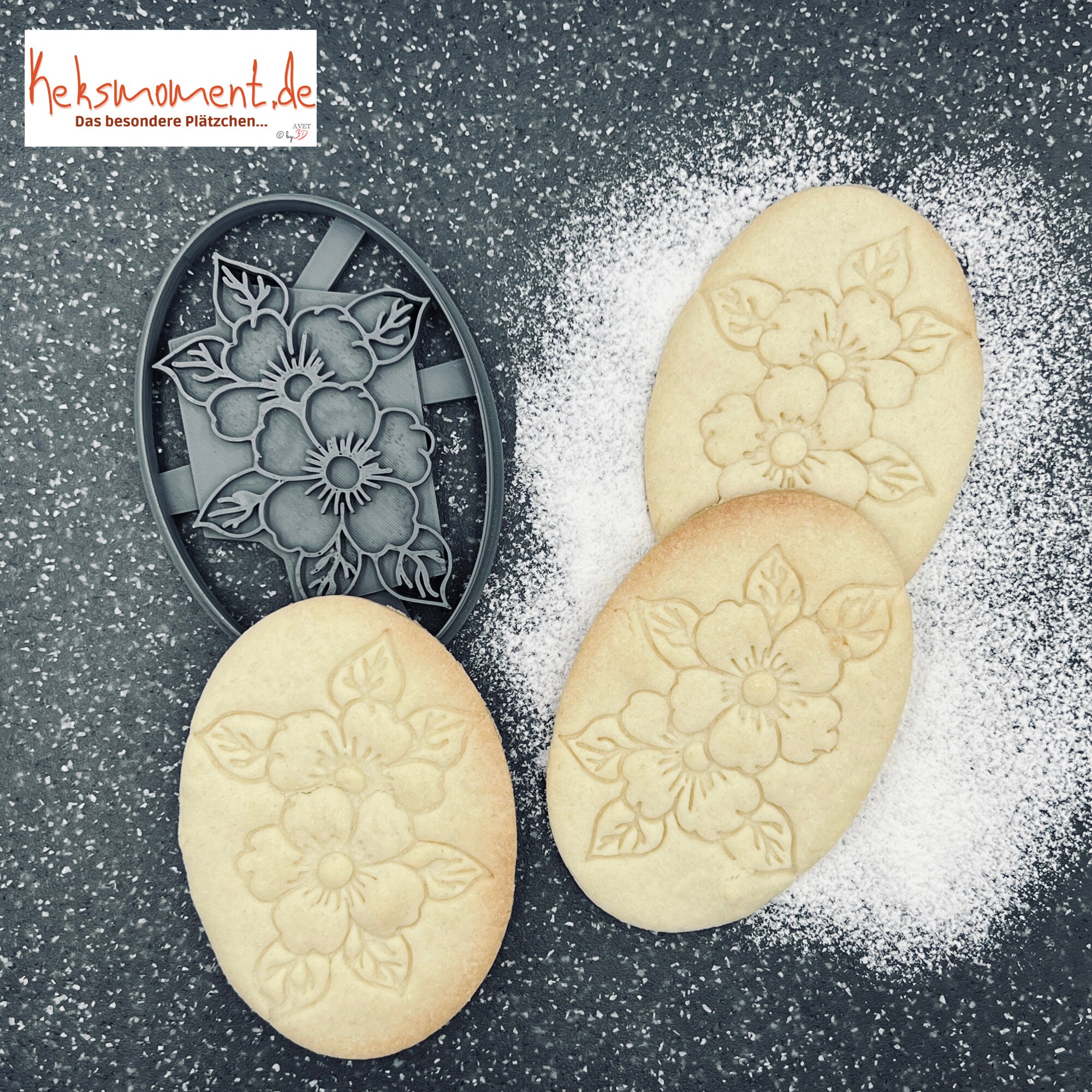 Buttercup Cookie Cutter / Cookie Stamp