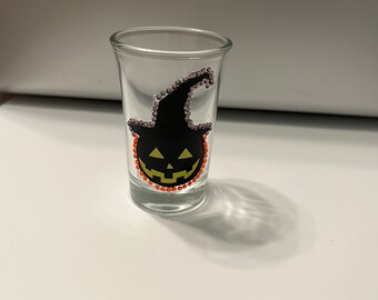 Halloween Shot Glass, Shot Glass Set, Foxxbling Shot Glass - Etsy