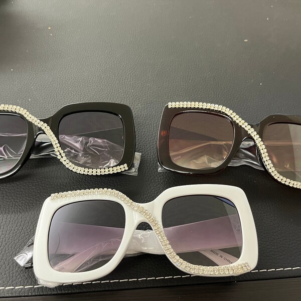 Jeweled Sunglasses Etsy