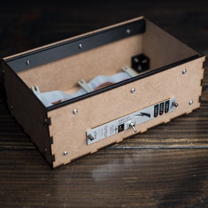 Skiffy 42: Skiff Style Laser Cut & 3D Printed 42HP Eurorack Case image 9