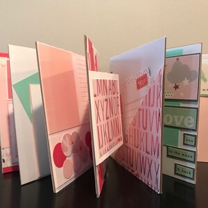 Baby Girl Brag Book; Baby Book; Baby Shower Gift; Baby Girl Keepsake Book; Baby Mini Album; Newborn Book; Baby Girl Book