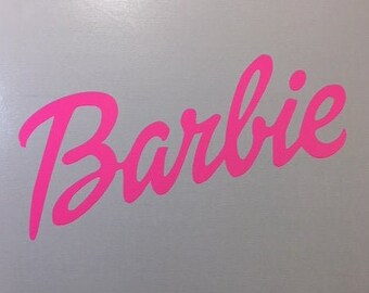 barbie decal for clothes