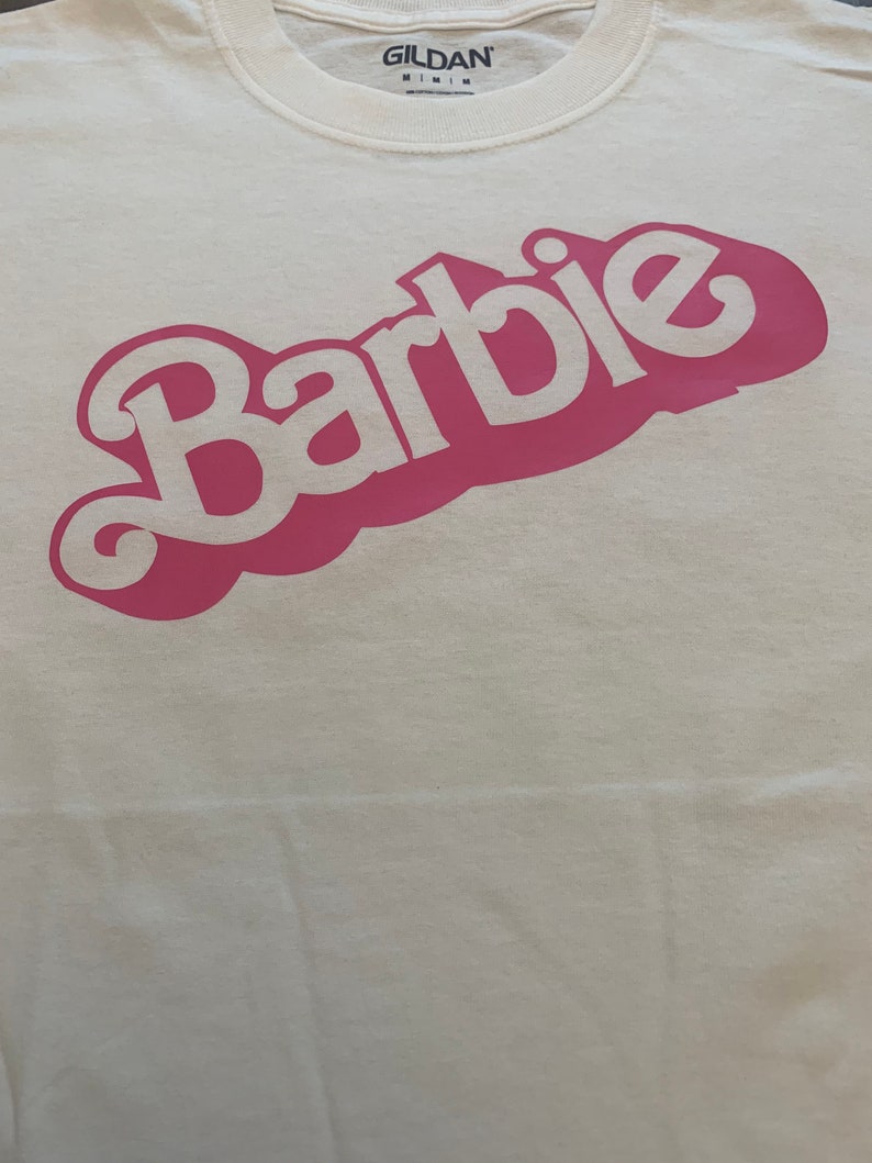 Barbie Logo Iron On | Etsy