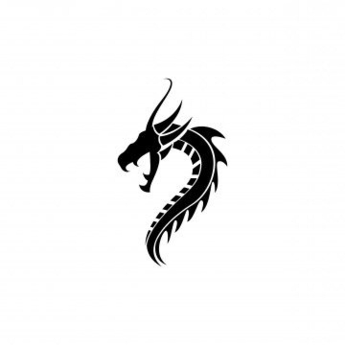 Dragon Vinyl Decal Etsy